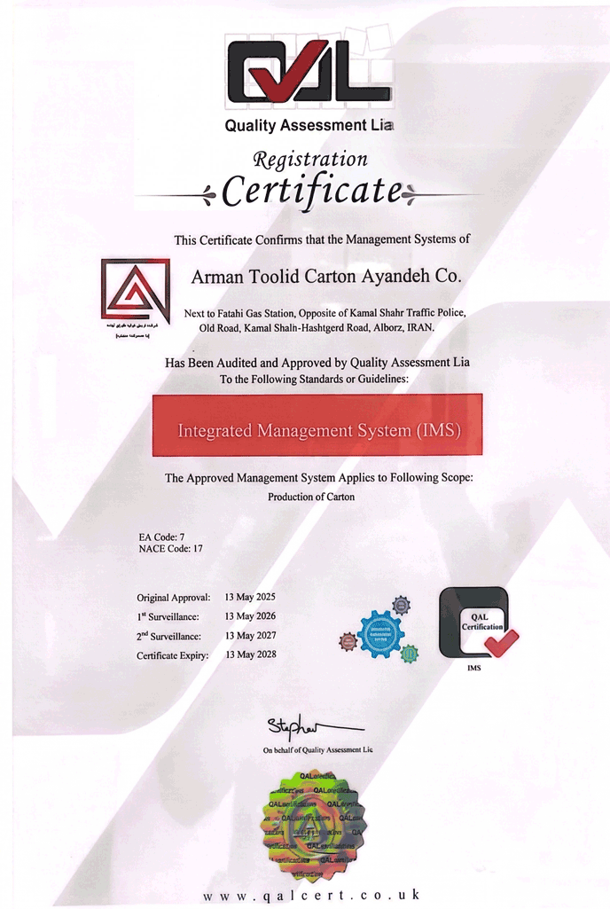 Integrated Management System (IMS)